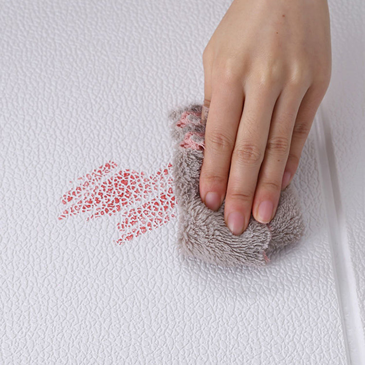 Marbling Scratch Resistant Tile PVC Singular Peel & Stick Tile for Backsplash Wall