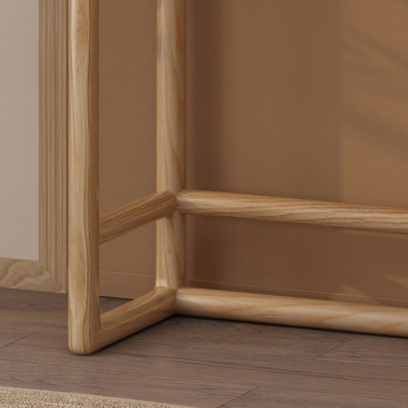 1 Drawer Console Table Solid Wood 34.65-inch Tall Accent Table