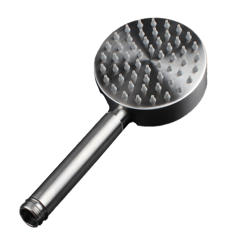 Modern Round Shower Head 304 Stainless Steel Handheld Shower Head