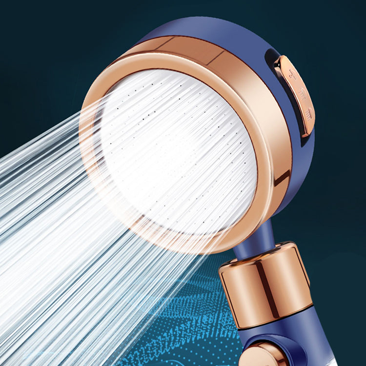 Round Hand Shower Adjustable Water Flow Wall-Mount Showerhead