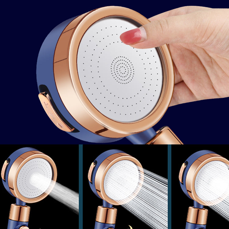 Round Hand Shower Adjustable Water Flow Wall-Mount Showerhead