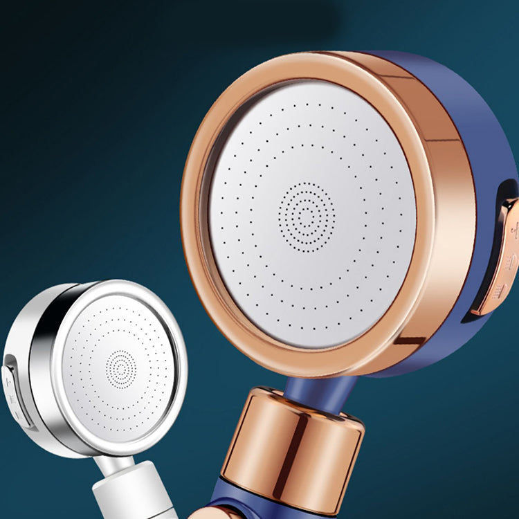 Round Hand Shower Adjustable Water Flow Wall-Mount Showerhead