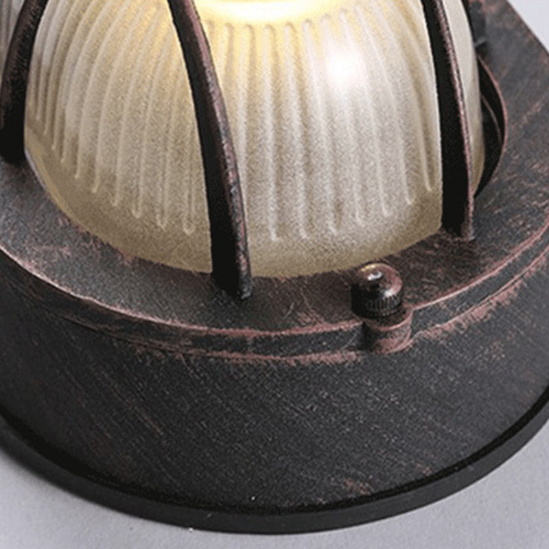 Industrial Style Aluminum Vanity Light Ellipse Shape Vanity Lamp for Shower Room