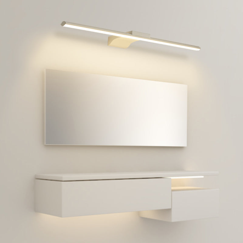 Nordic Style LED Vanity Light Aluminum Strip Shape Vanity Lamp for Shower Room