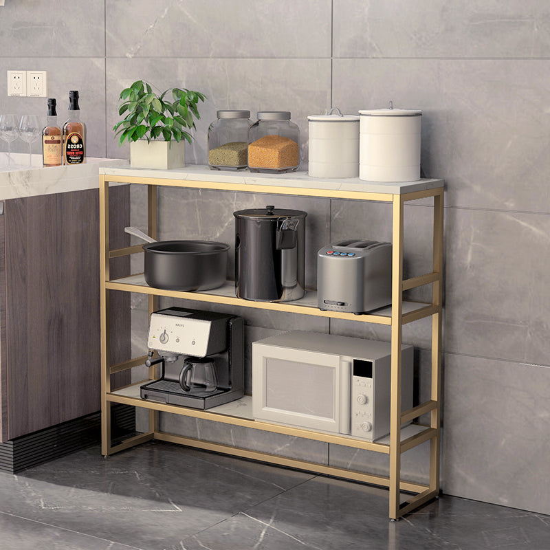 Modern Style Home Dining Kitchen Island Table Rectangle Prep Table