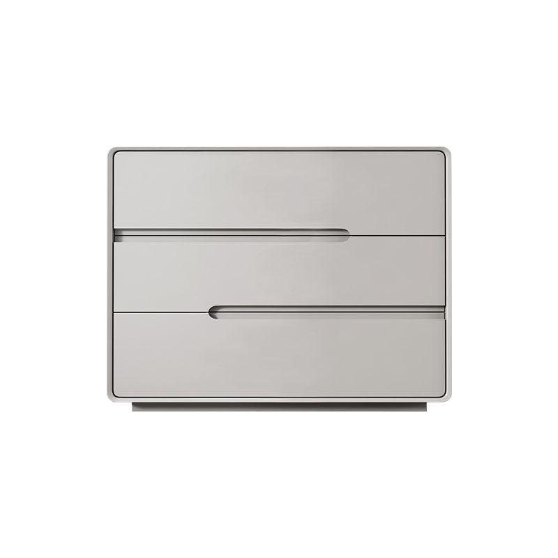 Modern Horizontal Double Dresser Wood Storage Dresser for Bedroom