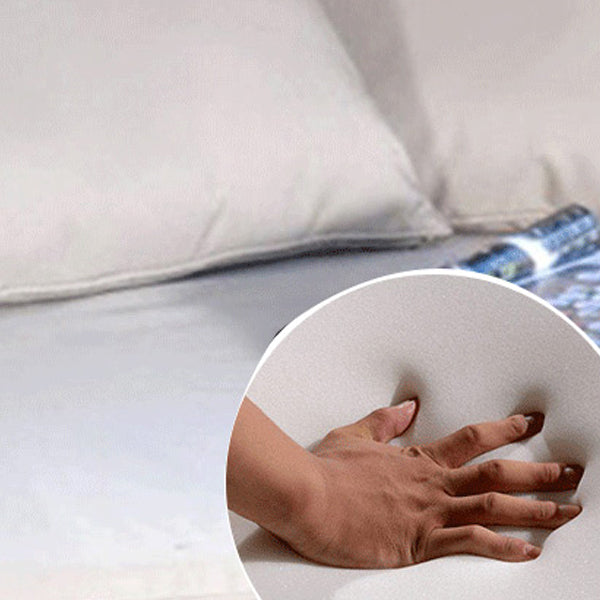 Round Cushion Patio Daybed Water Resistant Outdoor Sofa with Canopy