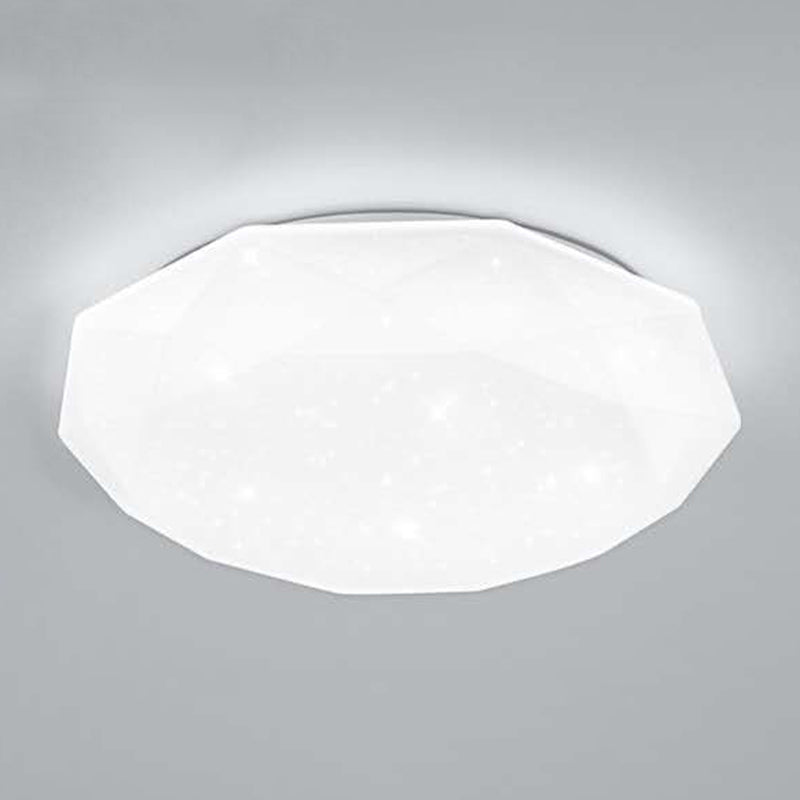 Metal Geometric Flush Mount Fixture Modern Flush Light Fixture for Bedroom