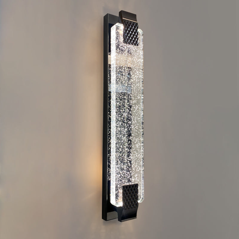 Modern Style Wall Lamp LED Wall Mount Lamp with Crystal Shade for Bedroom
