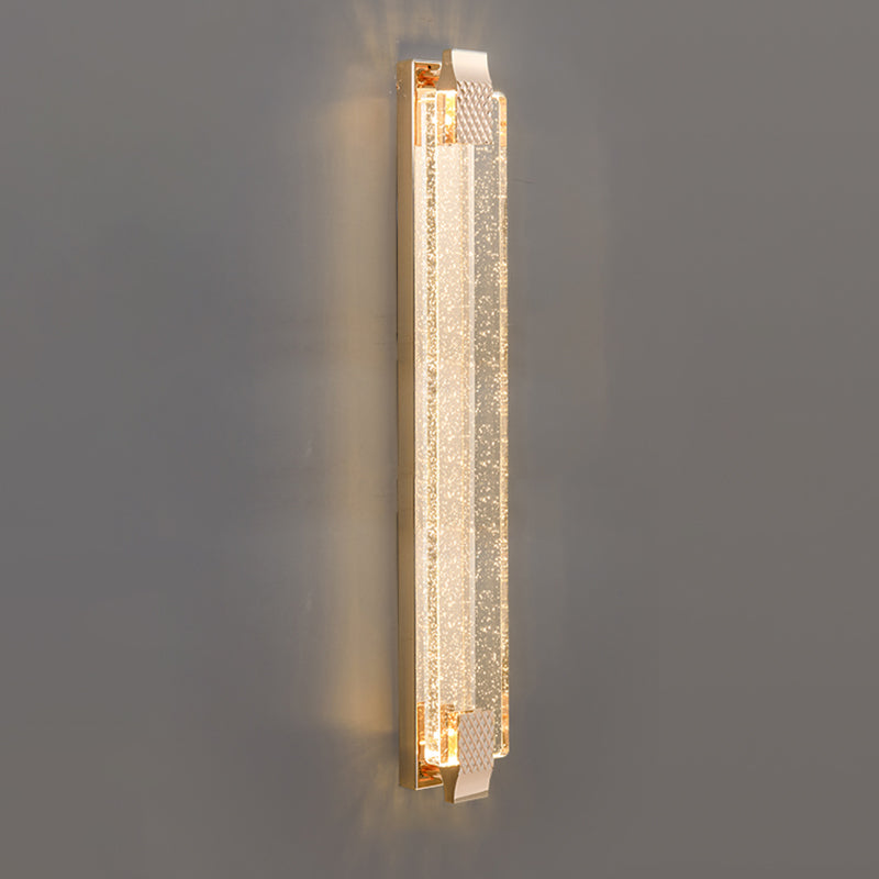 Modern Style Wall Lamp LED Wall Mount Lamp with Crystal Shade for Bedroom