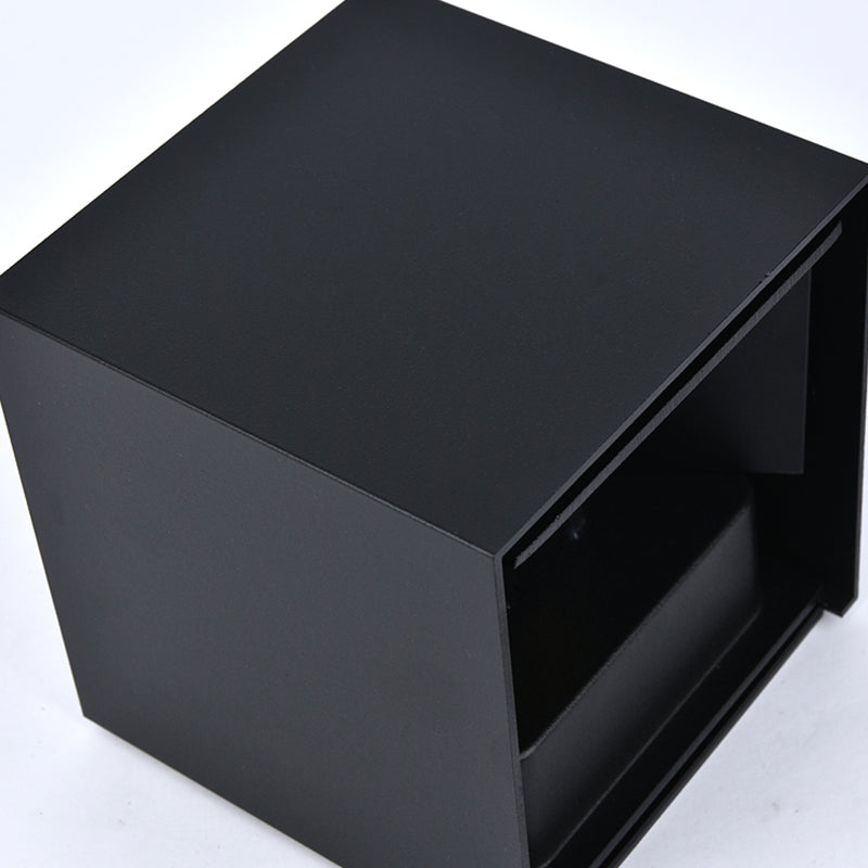 Metal Sconce Light Fixtures Black/White Wall Mounted Lights for Outdoor