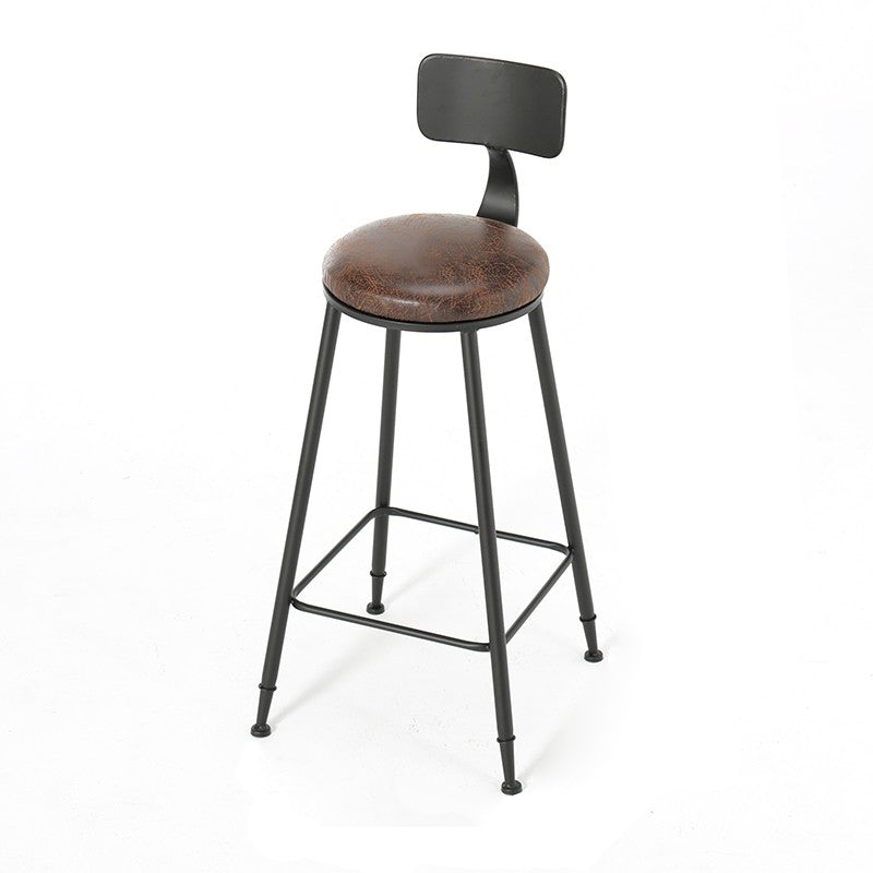 Modern Bar Stool and Table Set 1/5 Pcs Rectangle Bar Table and Upholstered Stools