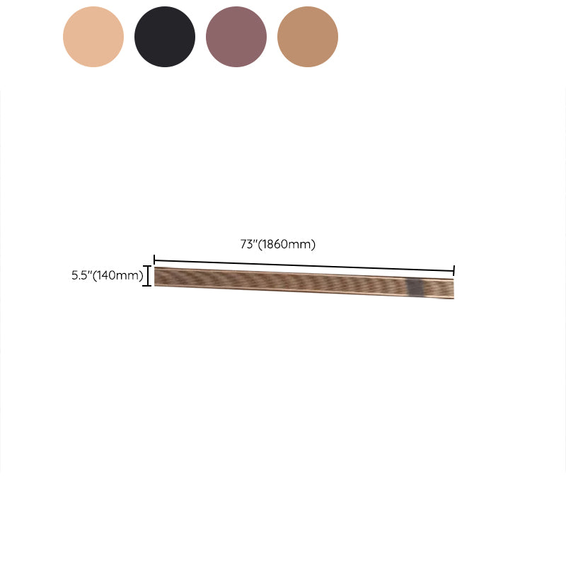 Outdoor Deck Tiles Striped Composite Wooden Snapping Deck Tiles