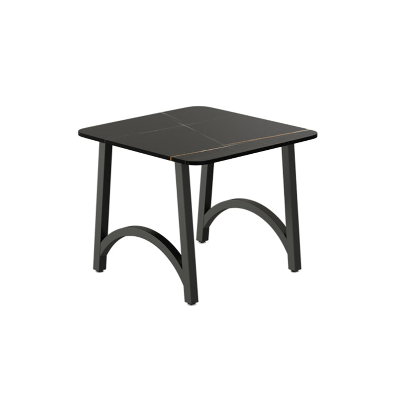 Modern Furniture 1/2/3/5/7/9 Pieces Sintered Stone Dining Set in Black