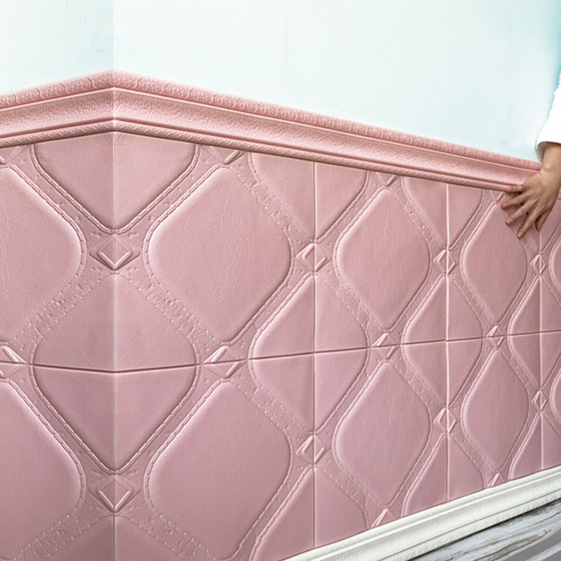 Modern Tin Backsplash Paneling Smooth Styrofoam Wall Ceiling