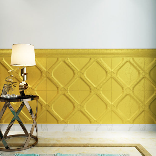 Modern Tin Backsplash Paneling Smooth Styrofoam Wall Ceiling