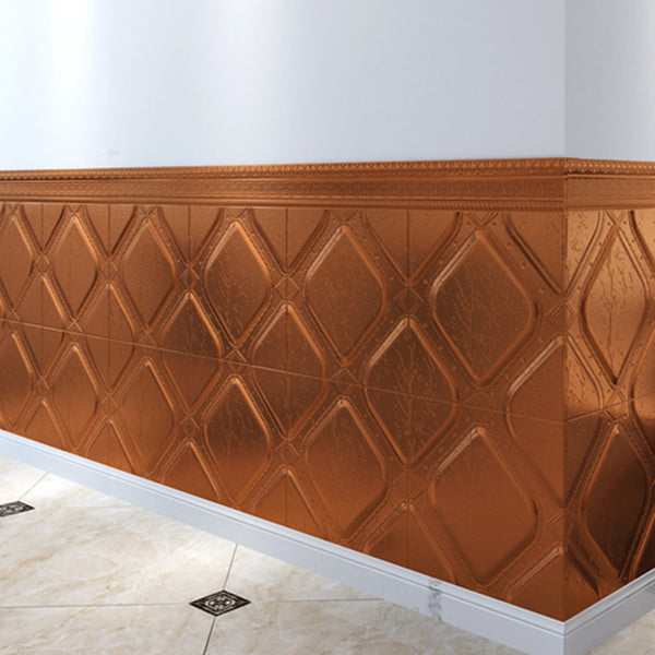 Modern Tin Backsplash Paneling Smooth Styrofoam Wall Ceiling