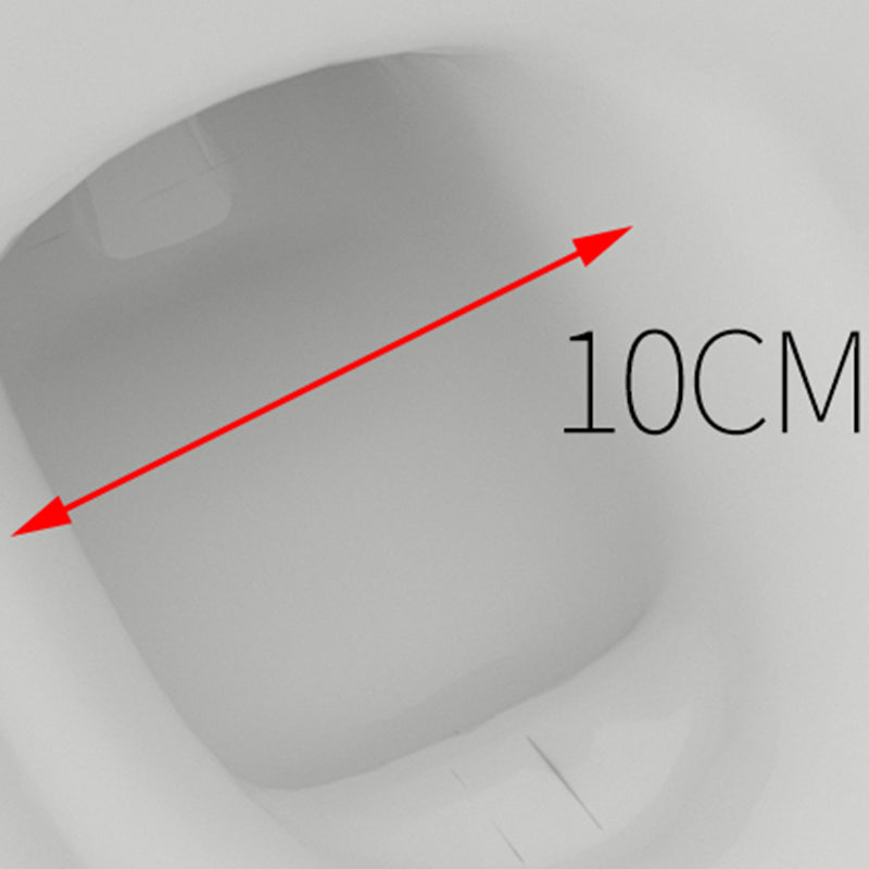 Modern White Floor Mount Toilet Slow Close Seat Included Toilet Bowl for Bathroom