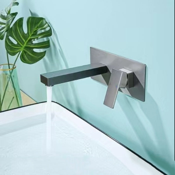 Contemporary Bathtub Faucet Wall Mounted Metal Bath Faucet Trim