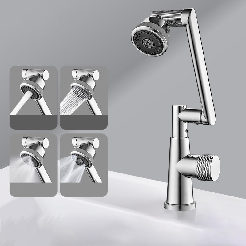 Knob Handle Wide Spread Bathroom Faucet Industrial Vanity Sink Faucet