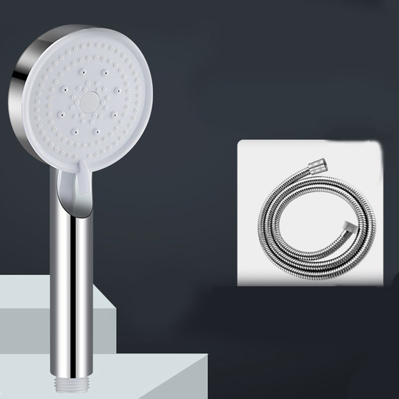 Round Hand Shower Adjustable Spray Pattern Wall-Mount Showerhead