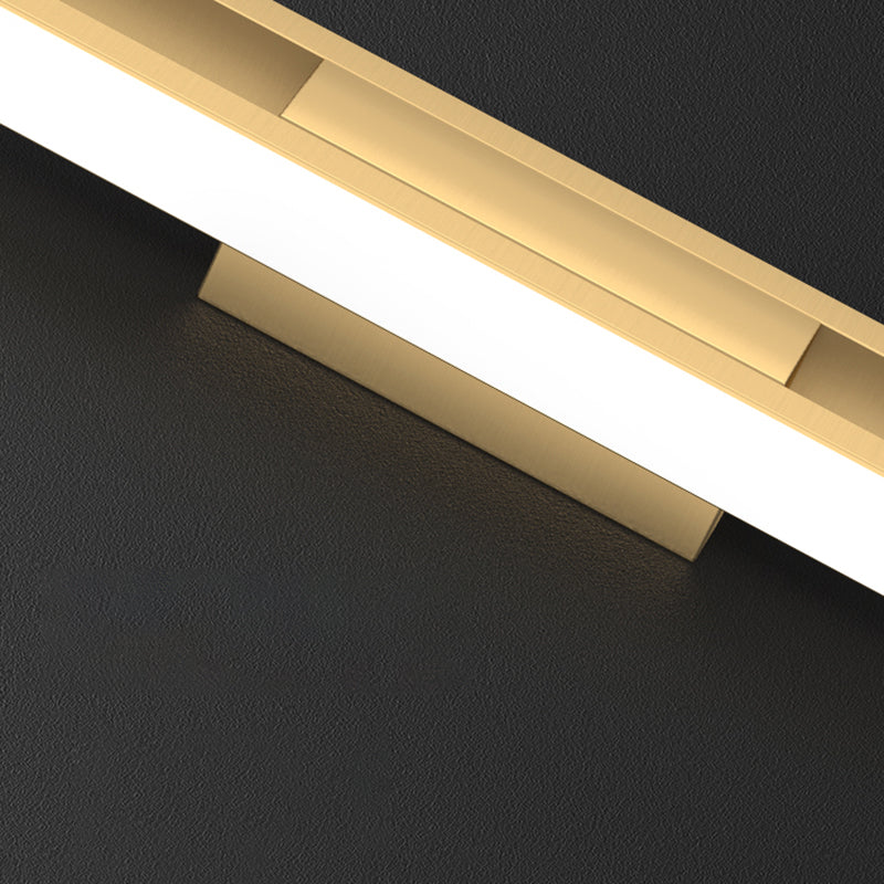 Modernism Metal Sconce Light Fixtures Gold Shade Wall Light for Foyer