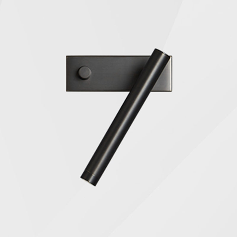 Modern Style Wall Lamp LED Wall Mount Lamp with Copper Shade for Bedroom