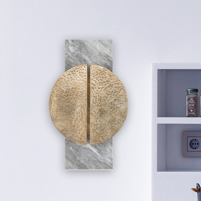 Metallic déconnecté Cercle Mur Mur