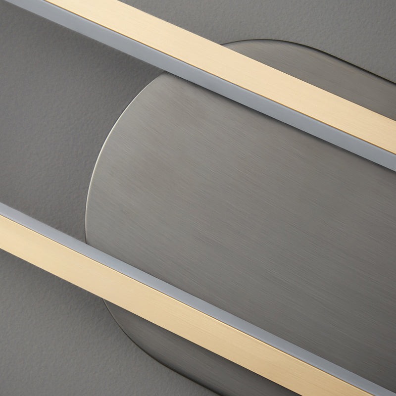 Modern Simple Wall Lamp LED Wall Mount Lamp with Silica Gel Shade for Bedroom