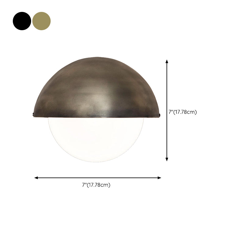 Metal Sconce Light Fixtures 1-Light Wall Mounted Lights for Bedroom