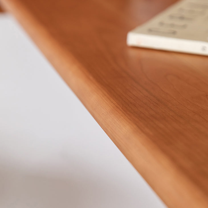 Indoor Contemporary Bar Dining Table Rectangle Cherry Wood Bar Table