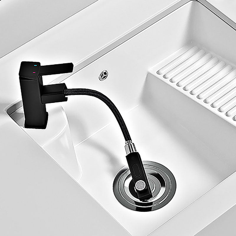 Modern Vessel Lavatory Sink Porcelain with Faucet Bathroom Sink