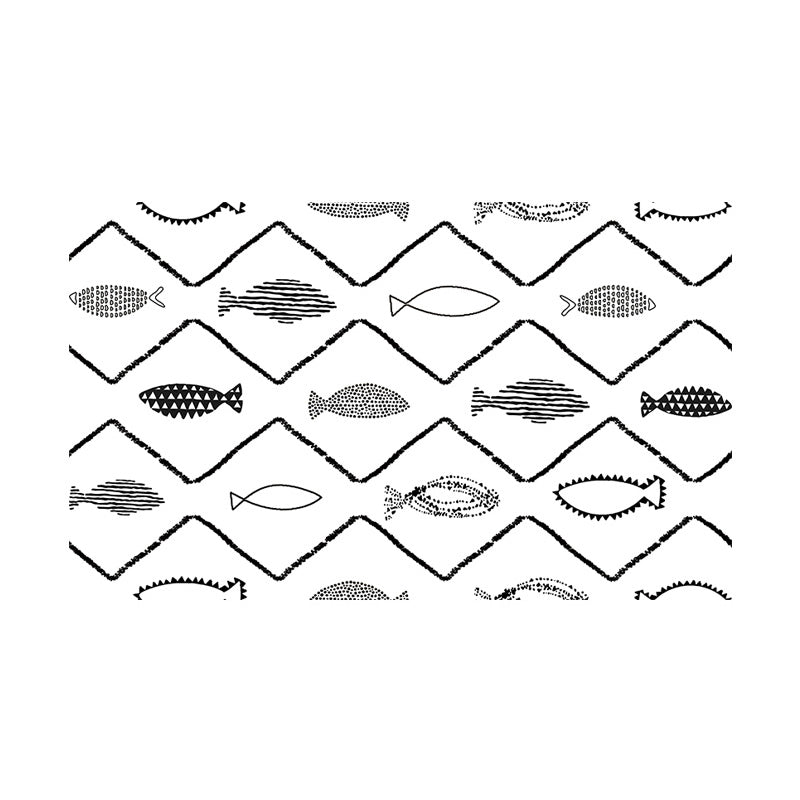 Water Resistant Tile PVC Singular Peel & Stick Tile for Kitchen Backsplash Wall