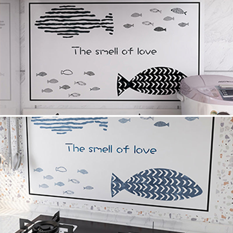 Water Resistant Tile PVC Singular Peel & Stick Tile for Kitchen Backsplash Wall