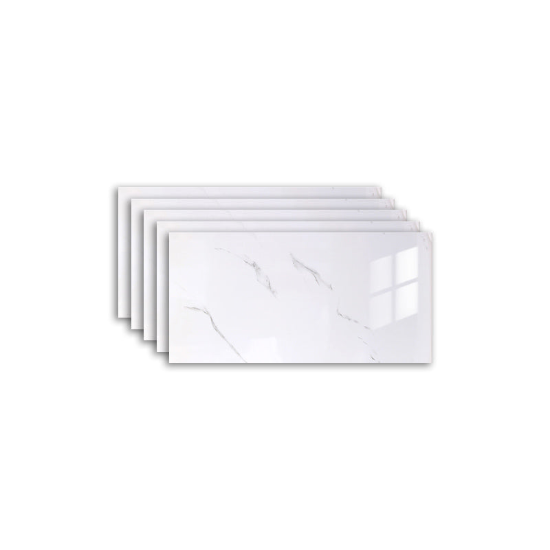 Scratch Resistant Tile PVC Singular Peel & Stick Tile for Kitchen Backsplash Wall