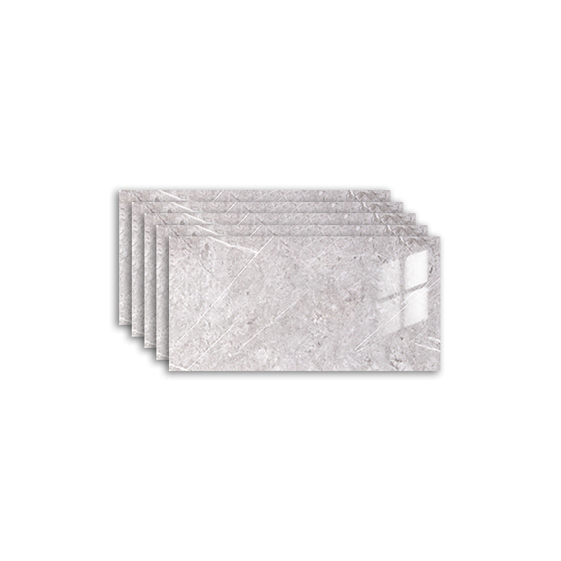 Scratch Resistant Tile PVC Singular Peel & Stick Tile for Kitchen Backsplash Wall