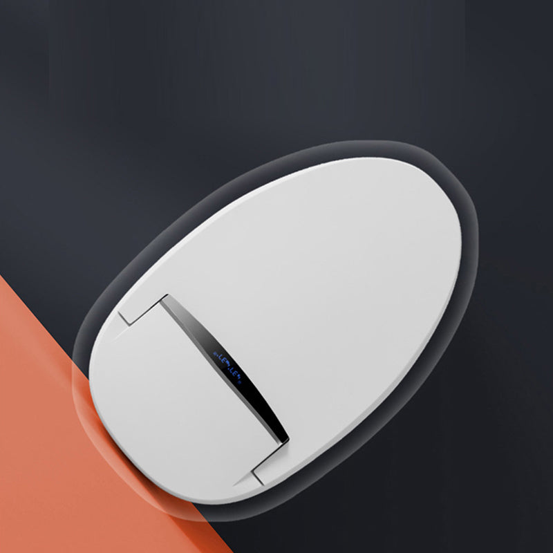 Contemporary White Flush Toilet Heated Seat Included Urine Toilet for Bathroom