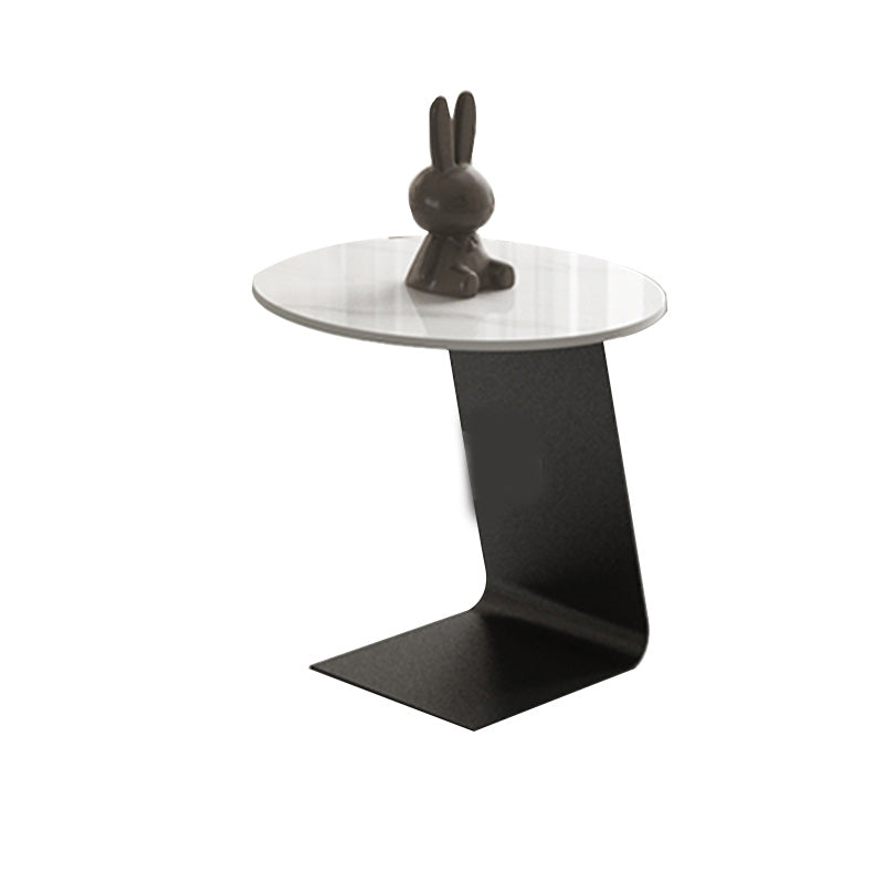 Slate Rectangular Coffee Table Metal Legs Coffee Cocktail Table
