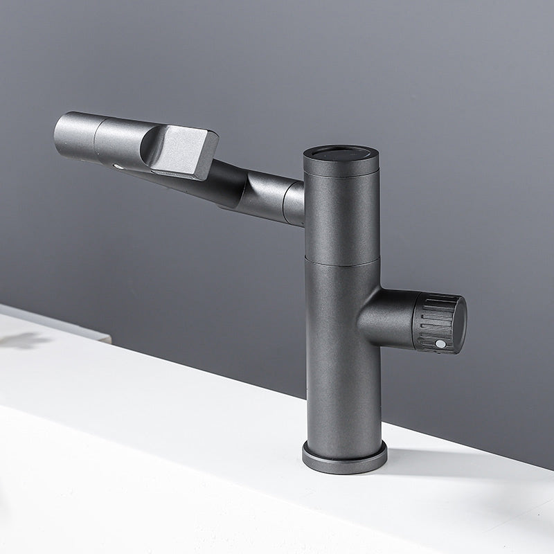 Industrial Wide Spread Bathroom Faucet Knob Handle Vanity Sink Faucet
