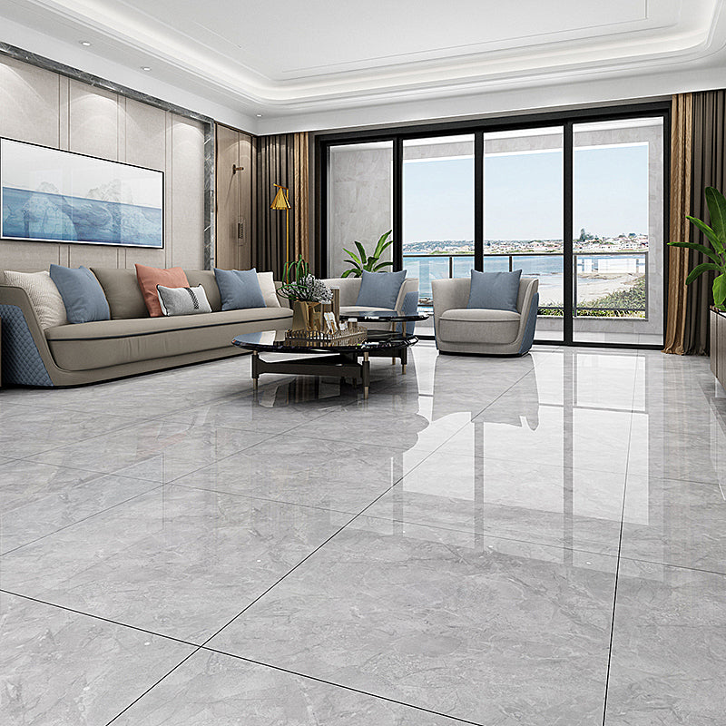 Matte Square Floor and Wall Light Yellow Marble Tile for Living Room