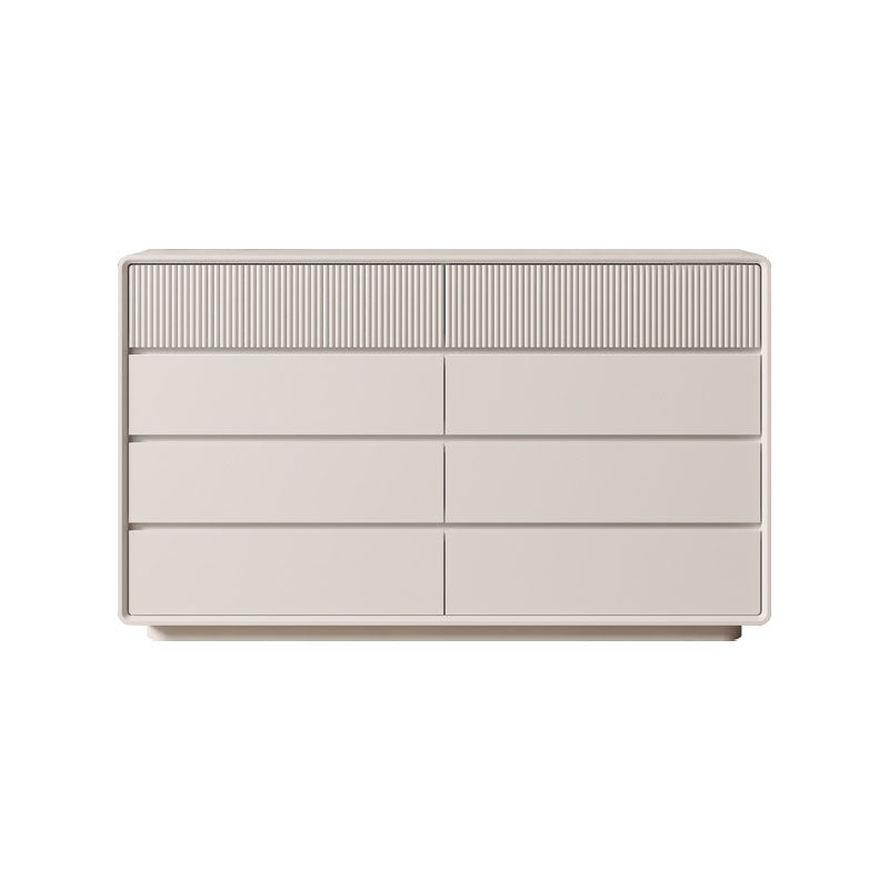Modernism Horizontal Double Dresser Wood Dresser with 5/6/8 Drawers for Home