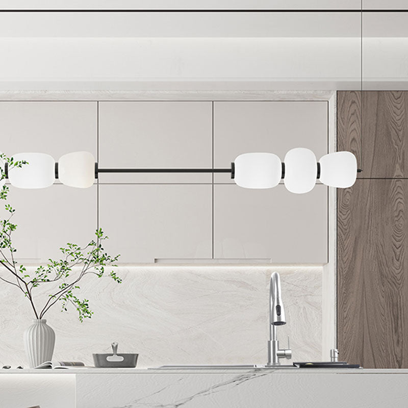 Modern Kitchen Sink Rectangular Stainless Sink with Kitchen Pull-out Faucet