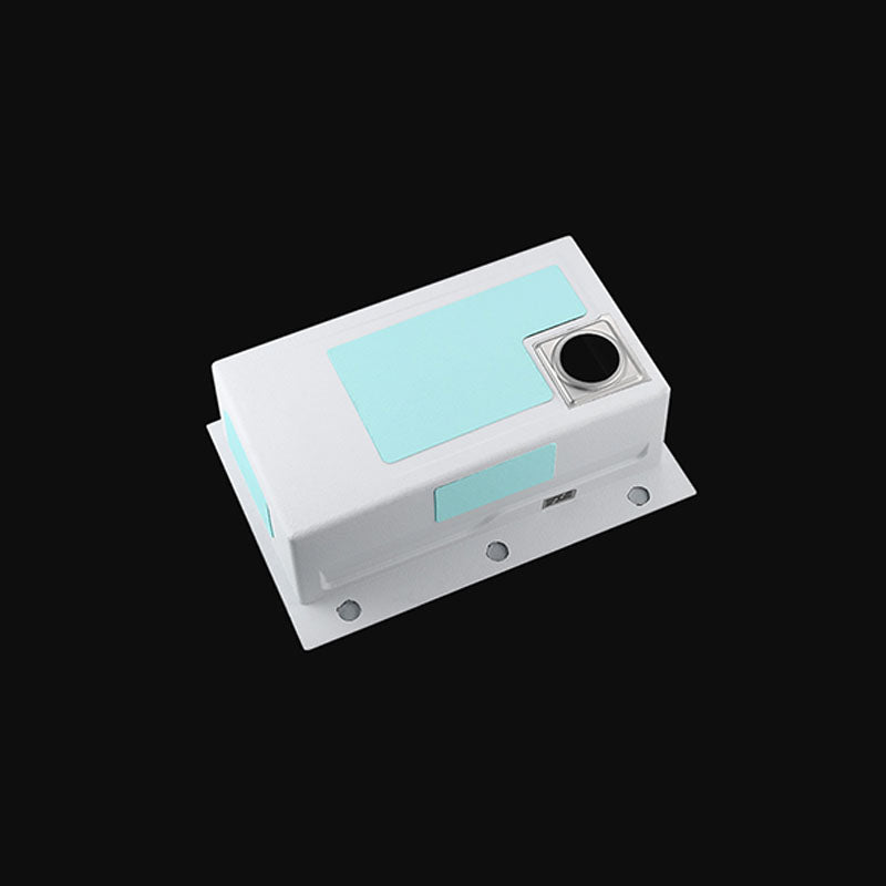 Modern Kitchen Sink Stainless Rectangular Water Purification Sink with Faucet