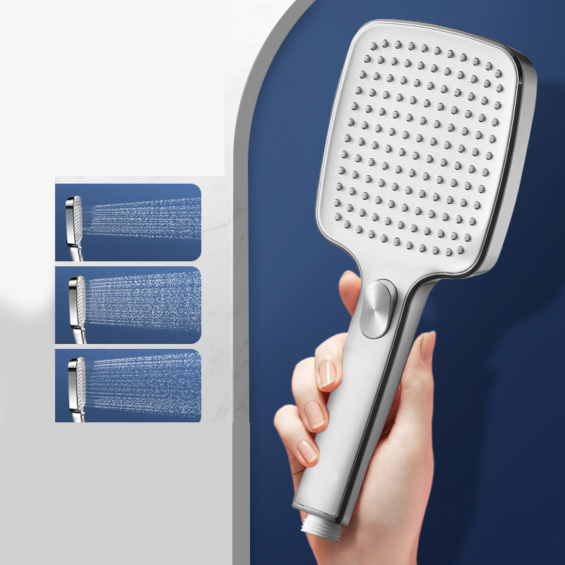 Modern Self-Cleaning Hand Shower Adjustable Spray Pattern Wall-Mount Showerhead