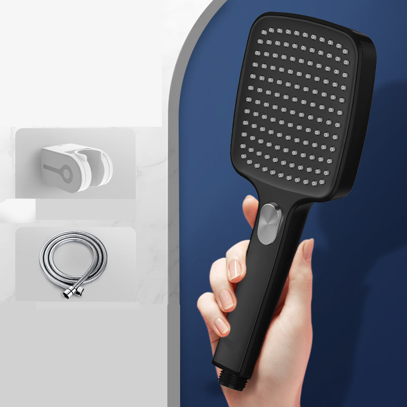 Modern Self-Cleaning Hand Shower Adjustable Spray Pattern Wall-Mount Showerhead