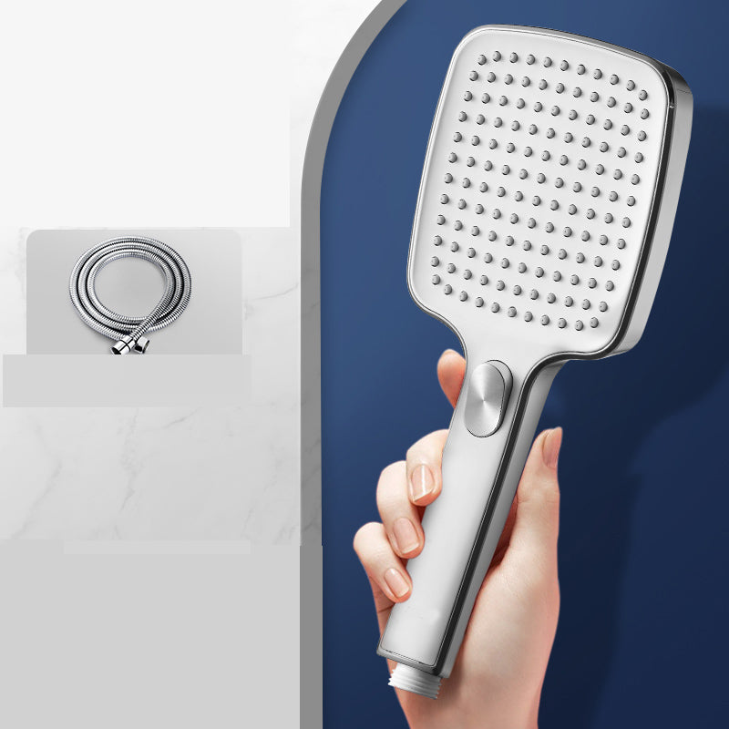 Modern Self-Cleaning Hand Shower Adjustable Spray Pattern Wall-Mount Showerhead