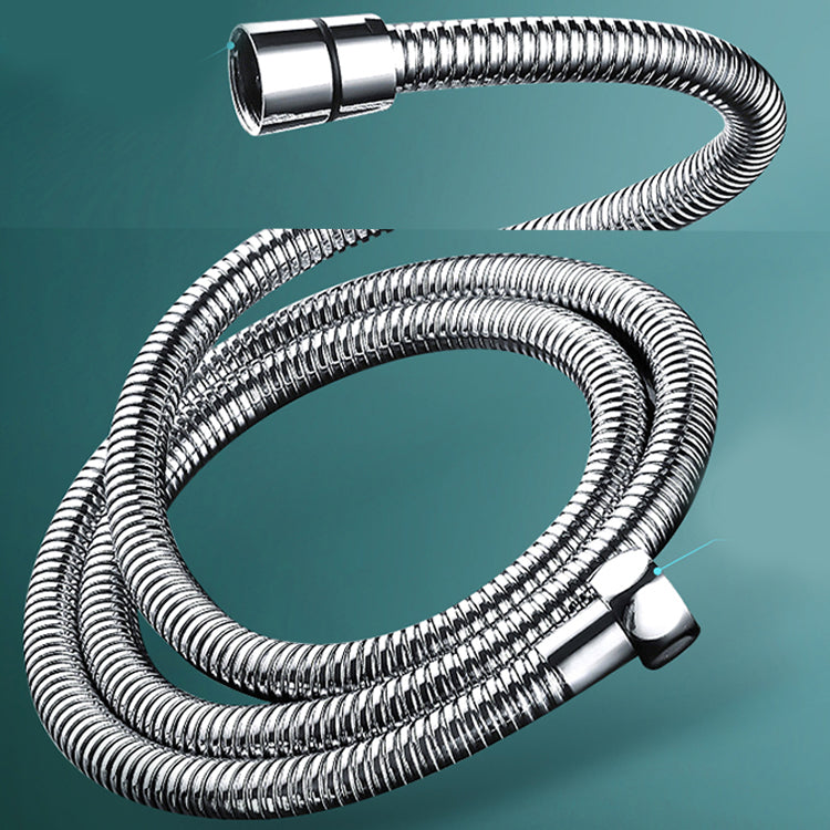 Round Self-Cleaning Hand Shower Adjustable Water Flow Wall-Mount Hand Shower