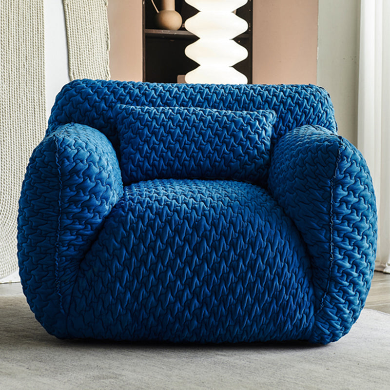 Polyester Twill Side Chair Arms Included Lounge Chair for Living Room