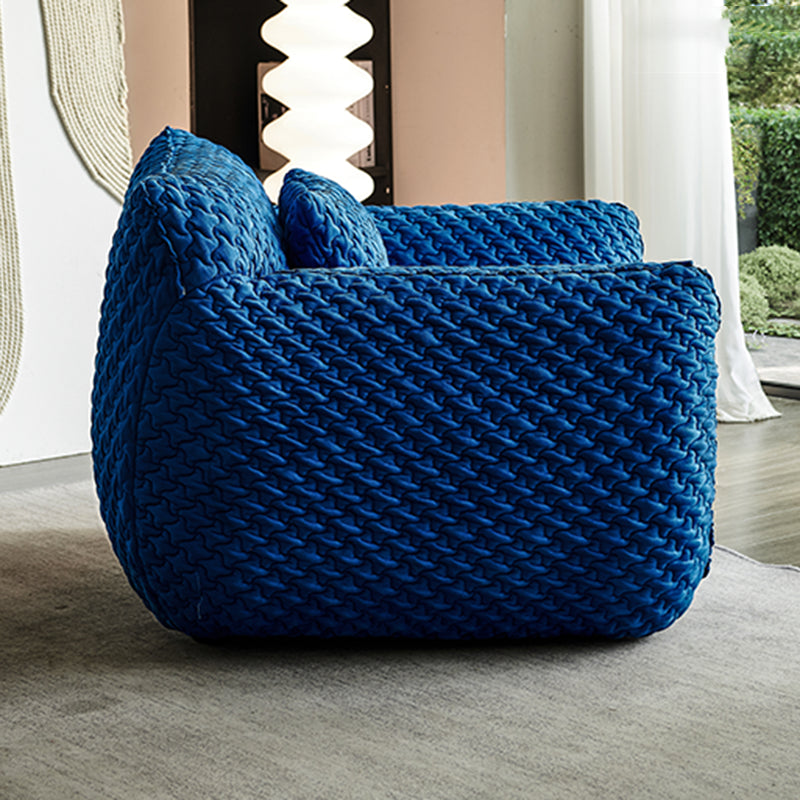 Polyester Twill Side Chair Arms Included Lounge Chair for Living Room