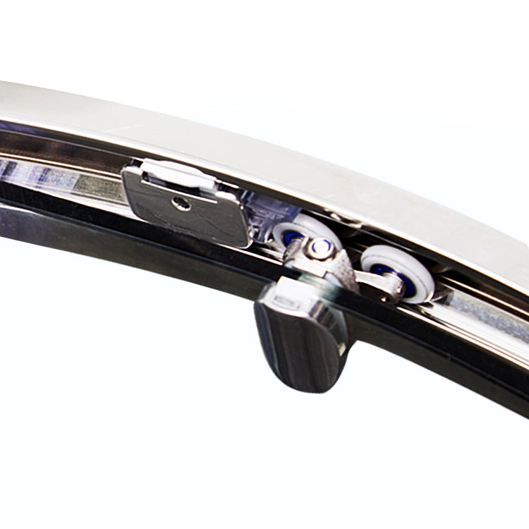 Transparent Shower Bath Door Double Sliding Tempered Shower Doors